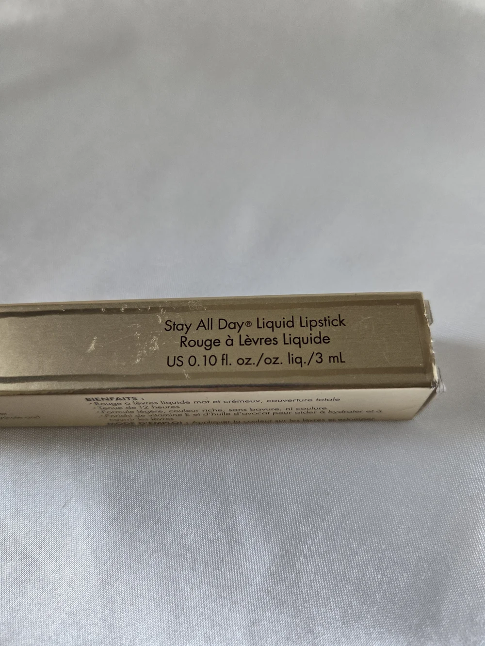 Stila NIB Stay All Day Liquid Lipstick — Bacca (Magenta)